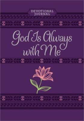 God Is Always with Me Devotional Journal (Zip-Around (Leather / Fine Binding)-image