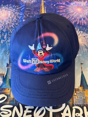 2025 Walt Disney World Sorcerer’s Apprentice Mickey Mouse Hat Cap New 💥-image