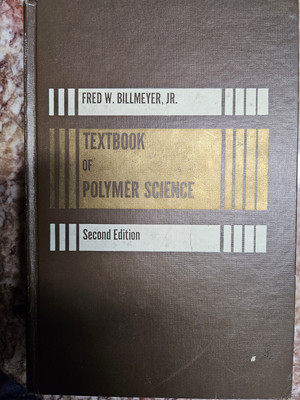 Textbook of Polymer Science - Hardcover By Fred W. Billmeyer Jr. - ACCEPTABLE-image