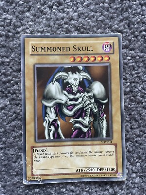 Yu-Gi-Oh! TCG Summoned Skull RARE CARD-image