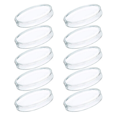  10pcs Laboratory Petri Holder Science Microbiology Petri Dishes Plastic Petri-image