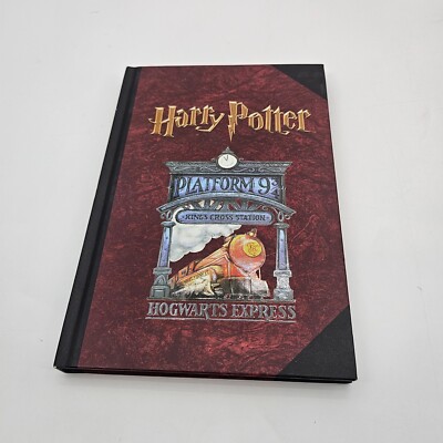 Harry Potter Platform 9 3/4 Hogwarts Express Blank Journal Scholastic 50899-image