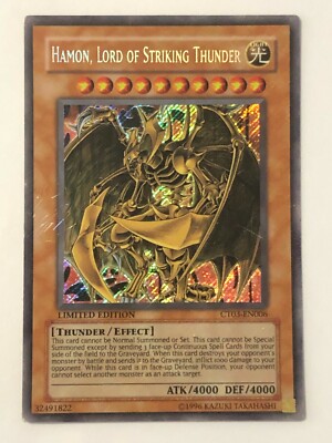 Yu-Gi-Oh Card - JCC - Hamon, Lord of Striking Thunder - CT03-EN006-image
