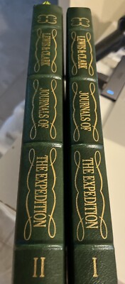 Easton Press The Journals of the Expedition Lewis and Clark 2 Vols. 1st Ed. 1962-image