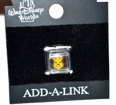 Disney Winnie The Pooh WDW Add-A-Link Bracelet Link To Replace/Change Link VHTF-image