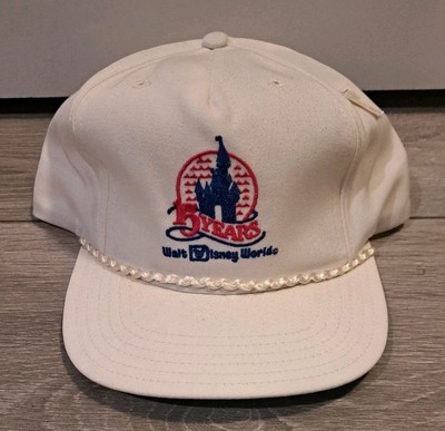 Vintage Walt Disney World 15 Year Aniversary Snapback Hat (Sales Tag Attached!) -image