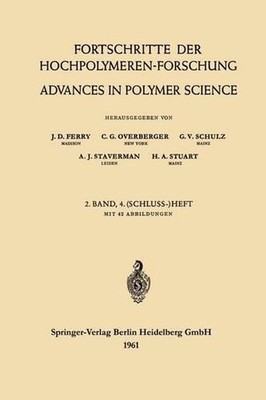 Advances in Polymer Science / Fortschritte der Hochpolymeren-Forschung by J.D. F-image