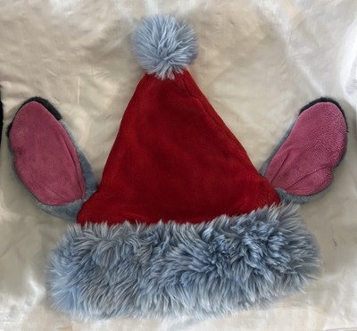 Rare STITCH Santa Hat Adult Walt Disney World-image