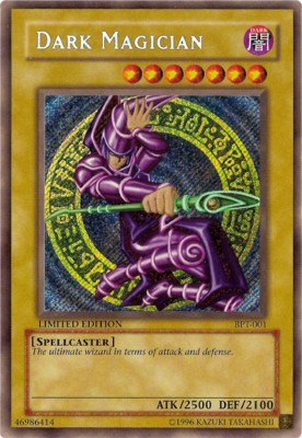 Dark Magician BPT-001 - Secret Rare - Lightly Played Limited YuGiOh! TCG-image