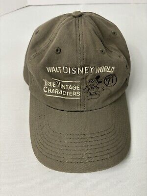 Walt Disney World True Vintage Characters Mickey Mouse 71 Ball Cap/Hat Adult-image