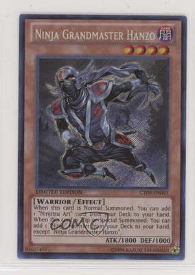 2012 Yu-Gi-Oh! - Collectors Tins Limited Edition Ninja Grandmaster Hanzo u3f-image
