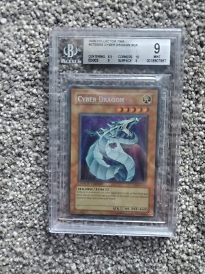 Yu-Gi-Oh! BGS 9 Cyber Dragon 2006 Collector's Tins CT03-EN002 Secret Rare-image