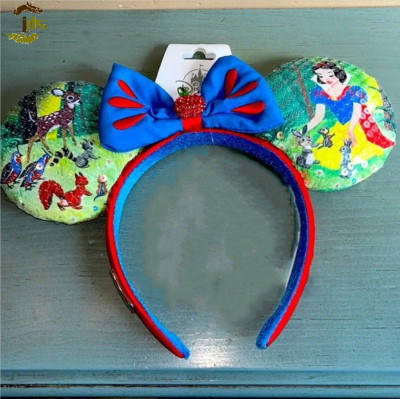 Decades 1930 Exclusive 100 Years Disney Headband Snow White Minnie Ears-image