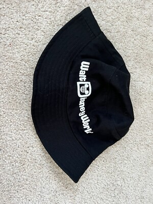 Disney Parks Spirit Jersey Walt Disney World Black Bucket Hat Size Adult-image