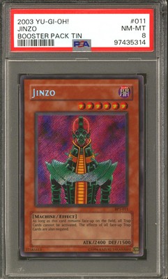 Yu-Gi-Oh Collector's Tin Jinzo BPT-011 PSA 8-image