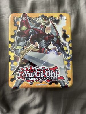 YUGIOH TCG! EMPTY 2012 Collectors Tin “Heroic Champion - Excalibur”-image