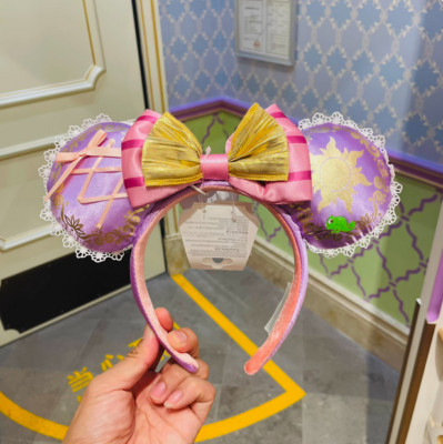 Rapunzel Tangled Pascal Disney-Parks Mickey Mouse Ears Minnie Headband USA-image