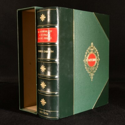1979 The Journal of a Voyage in HMS Beagle Charles Darwin Limited Edition Sig...-image