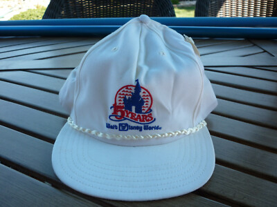 VTG Walt Disney World Hat 80's Snapback Trucker Cap NEW ERA Florida 15 Years NWT-image