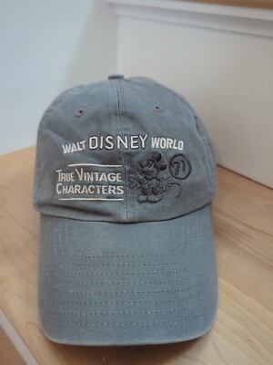 Walt Disney World True Vintage Characters ‘71 Mickey Mouse Adult Strapback Hat -image