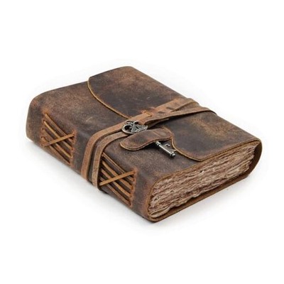  Vintage Leather Journal – 200 Handmade Vintage Deckle 6