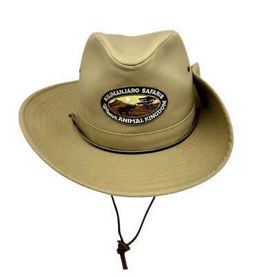 Walt Disney World Kilimanjaro Safaris Animal Kingdom Tan Safari Hat Large USA-image