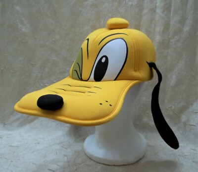Pluto Hat with Long Bill & Ears Adult One Size Cap Walt Disney World Exclusive-image