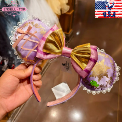 Disney Parks Rapunzel Tangled Pascal Mickey Mouse Ears Minnie Headband US-image