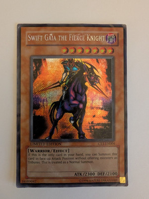 Swift Gaia the Fierce Knight CT1-EN004 Limited Edition Secret Rare HP-image