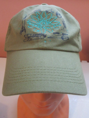 New Disney Parks Walt Disney World Tomorrowland Khaki Green Cap Hat Adult NWT-image