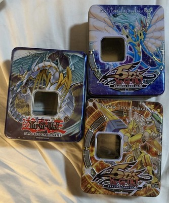 Yugioh Yu-Gi-Oh Collector's CCG Tin Lot Of 3 Empty Trading Card Tins 2007 & 2009-image