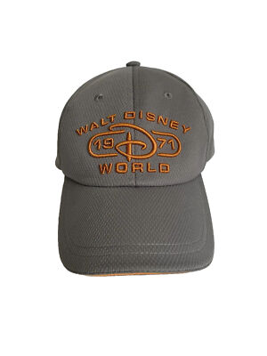 Walt Disney World Parks 1971 Baseball Hat Gray Anniversary Cap Sz OSFA-image