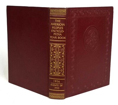 The American People's Encyclopedia Year Book 1956 Edition Events of 1955-image