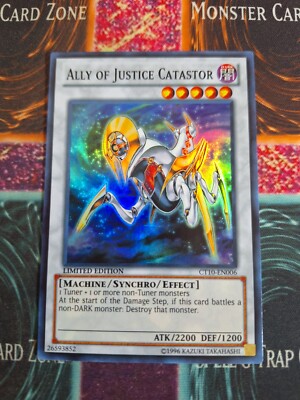 Yu-Gi-Oh! Ally of Justice Catastor CT10-EN006 Super Rare Limited Near Mint a1/-image