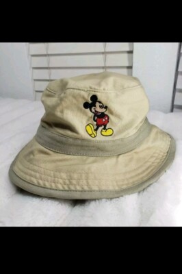 Walt Disney World Vintage Classic Mickey Mouse Bucket Hat  Adult Nwt -image
