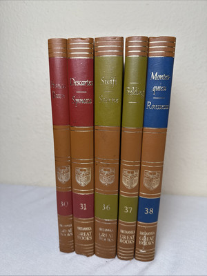 Great Books of the Western World 1952 Vol 30 31 36 37 38 Encyclopedia Britannica-image