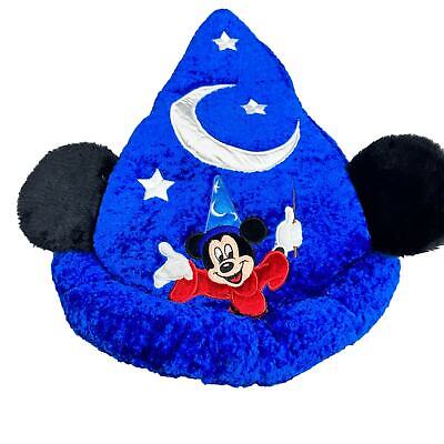 Walt Disney Parks World Land Mickey Mouse Wizard Hat Kid's Child size Small-image