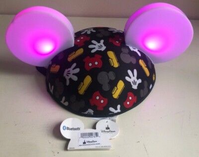 Disney Glow With The Show Mickey Mouse Light Up Ear Hat cap Disney Parks -image