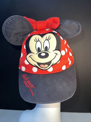 Authentic Walt Disney World Minnie Mouse Baseball Cap/Hat Size Toddler 51-53cm-image