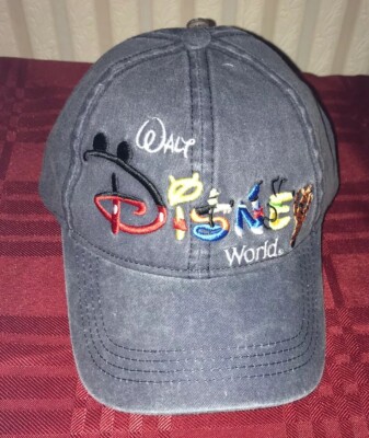 Disney Parks Walt Disney World Character Logo Hat NEW-image