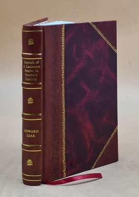 Journals Of A Landscape Painter In Southern Calabria, &C. 1852 [Leather Bound]-image