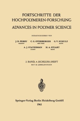 Ferry - Advances in Polymer Science / Fortschritte Der Hochpolymeren-F - T555z-image