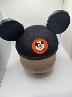 Vintage Mickey Mouse Ears Felt with Plastic Ears Walt Disney World Date 1990's-image
