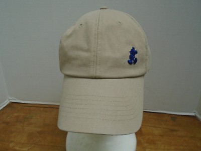 Disney Mickey House Blue Hat Cap Baseball Golf Tan Walt World Adult Embroidery-image