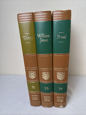 Great Books of the Western World 1952 Vol 51 53 54 Encyclopedia Britannica Lot 3-image