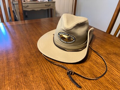 Vintage NOS Disney's ANIMAL KINGDOM Kilimanjaro Safaris Safari Hat Adult Sz Med-image