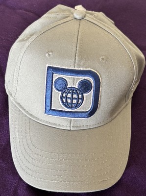 Walt Disney ‘D’ World Disney Parks Mickey Mouse logo Adjustable Hat Blue ‘71’-image