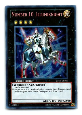 Number 10: Illumiknight CT08-EN004 Limited Secret Rare NM-image