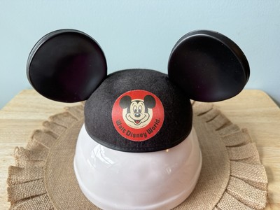 Vintage Jacobson Walt Disney World MICKEY MOUSE Ears Hat Adult Size- Made in USA-image