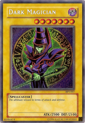 DAMAGED x 1 Dark Magician B - BPT-007 - Secret Rare - Limited Edition BPT 2002-2-image